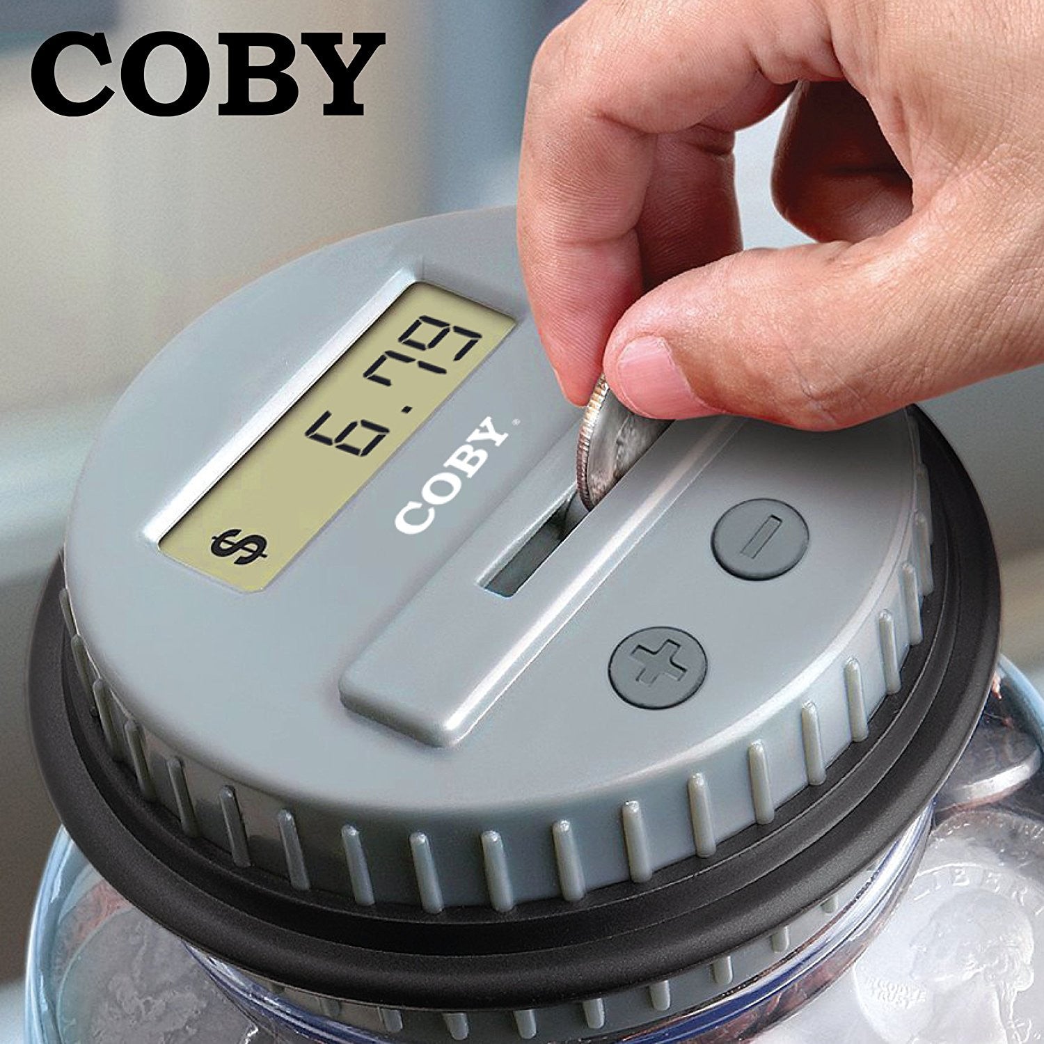 Coin Counter Jar