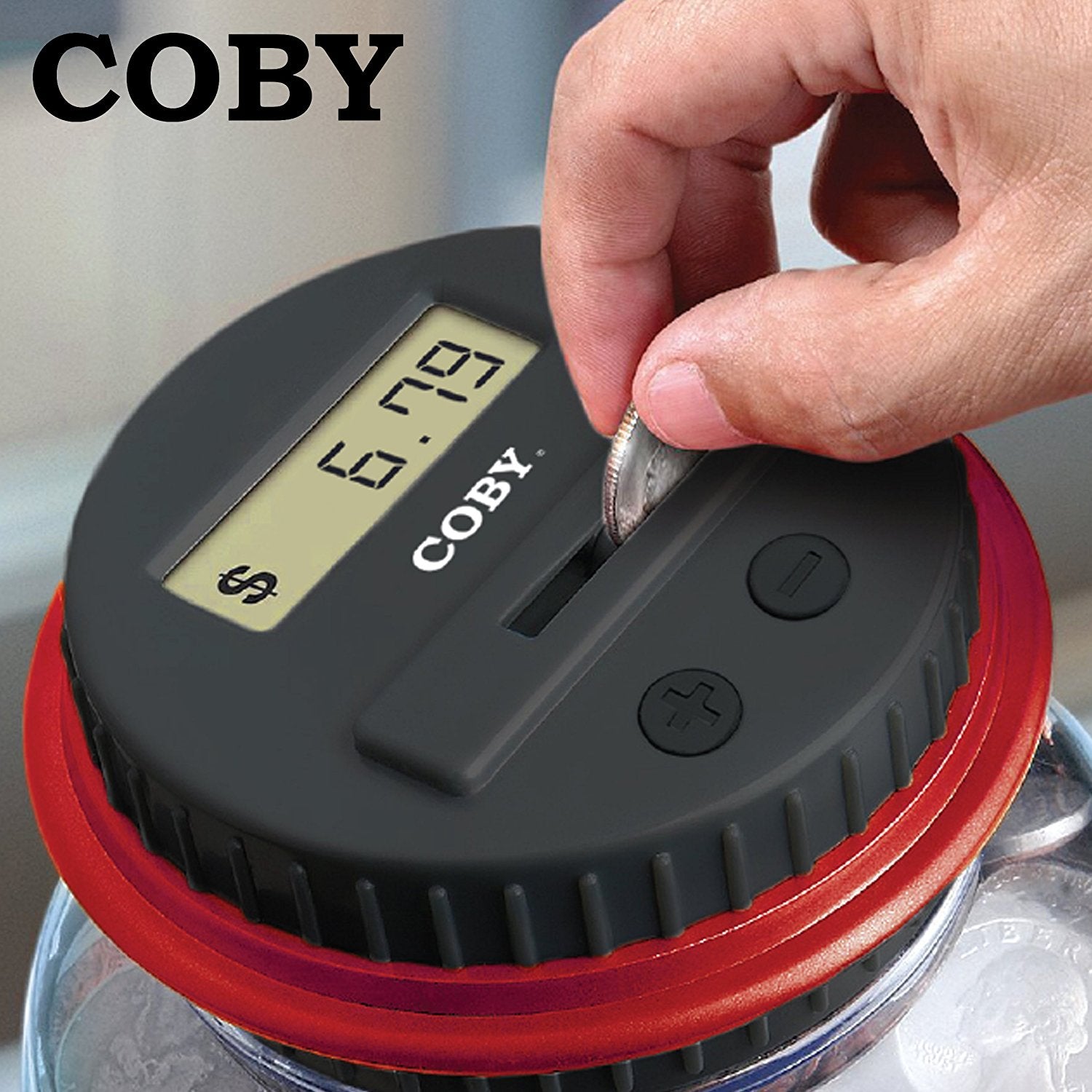 Coin Counter Jar