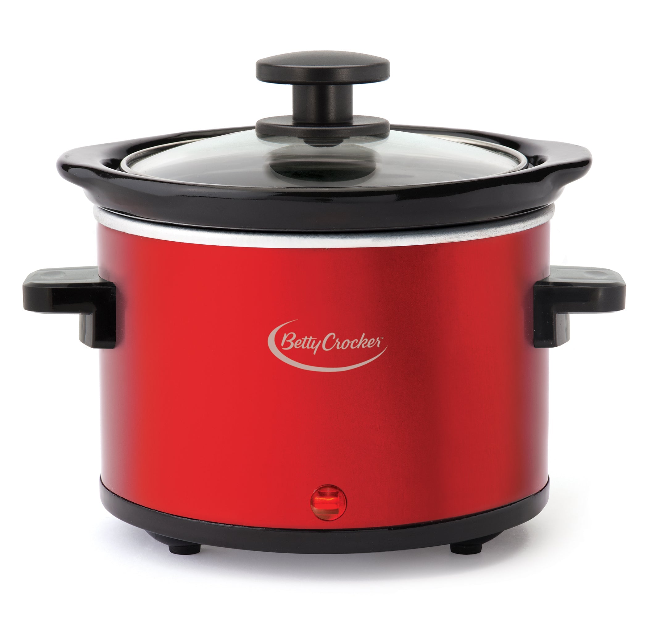 Betty Crocker Mini, Fondue Melting Pot Warmer and Chocolatier, 0.7 Quart, Red