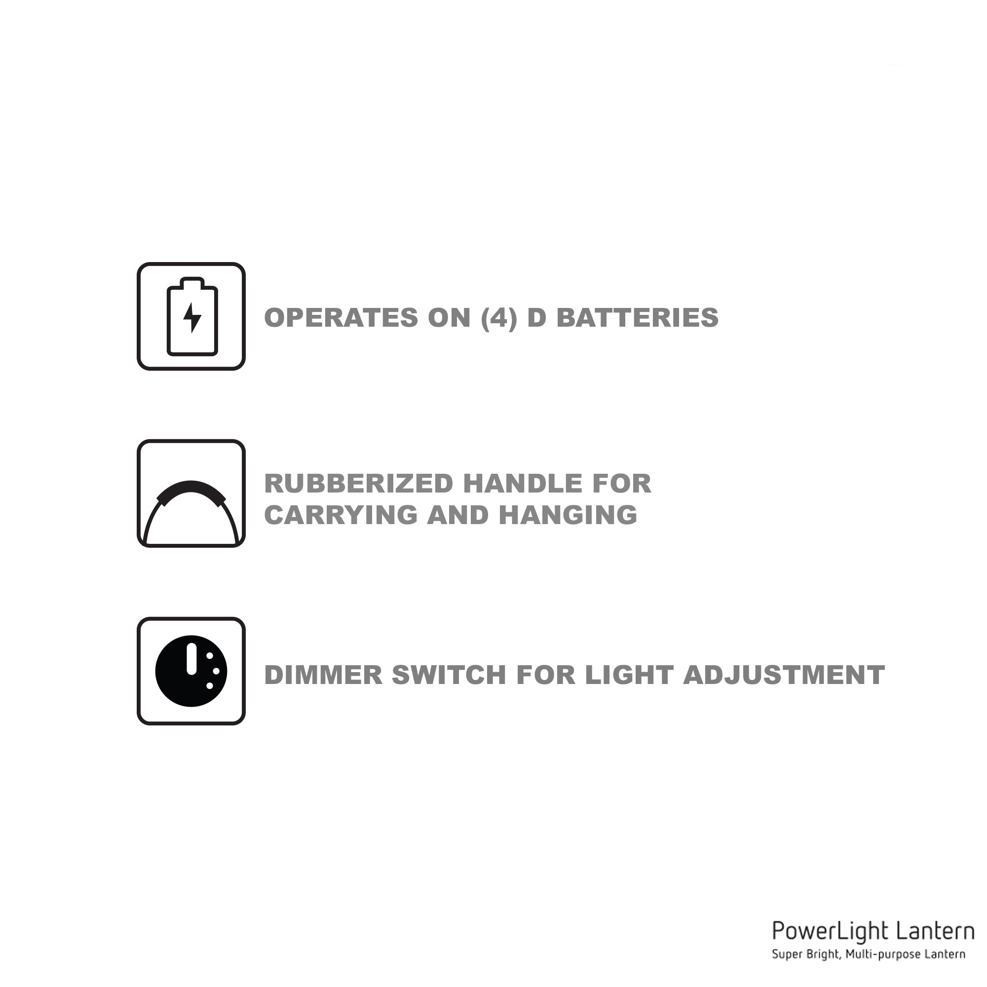 Silver Power Light Lantern