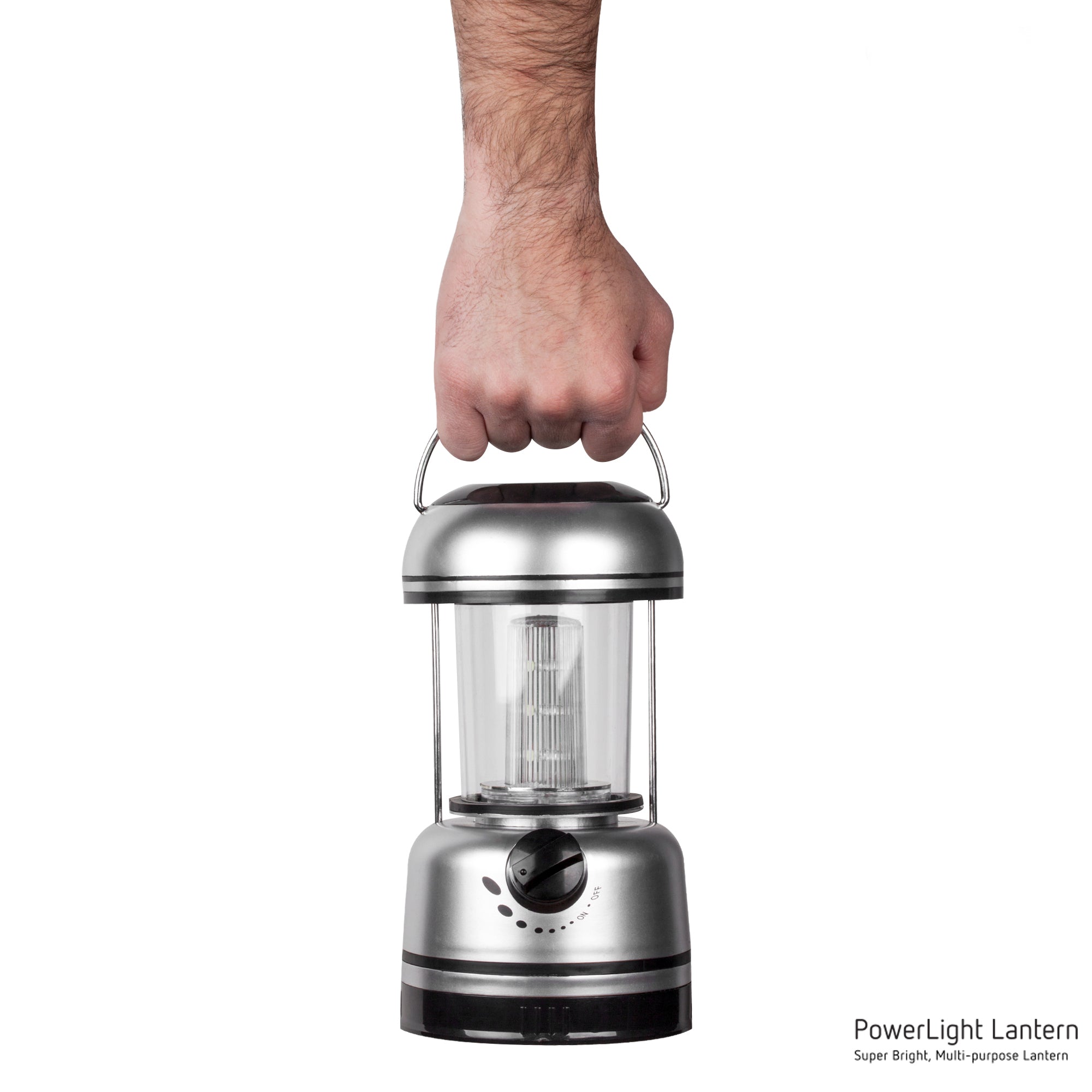 Silver Power Light Lantern
