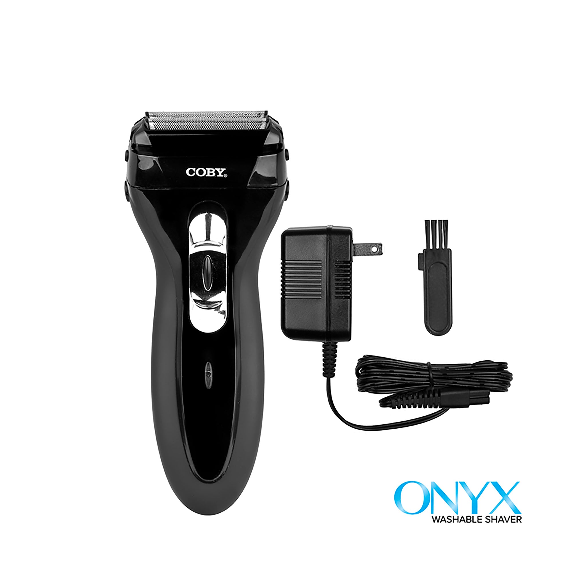 Black Washable Rechargeable Shaver