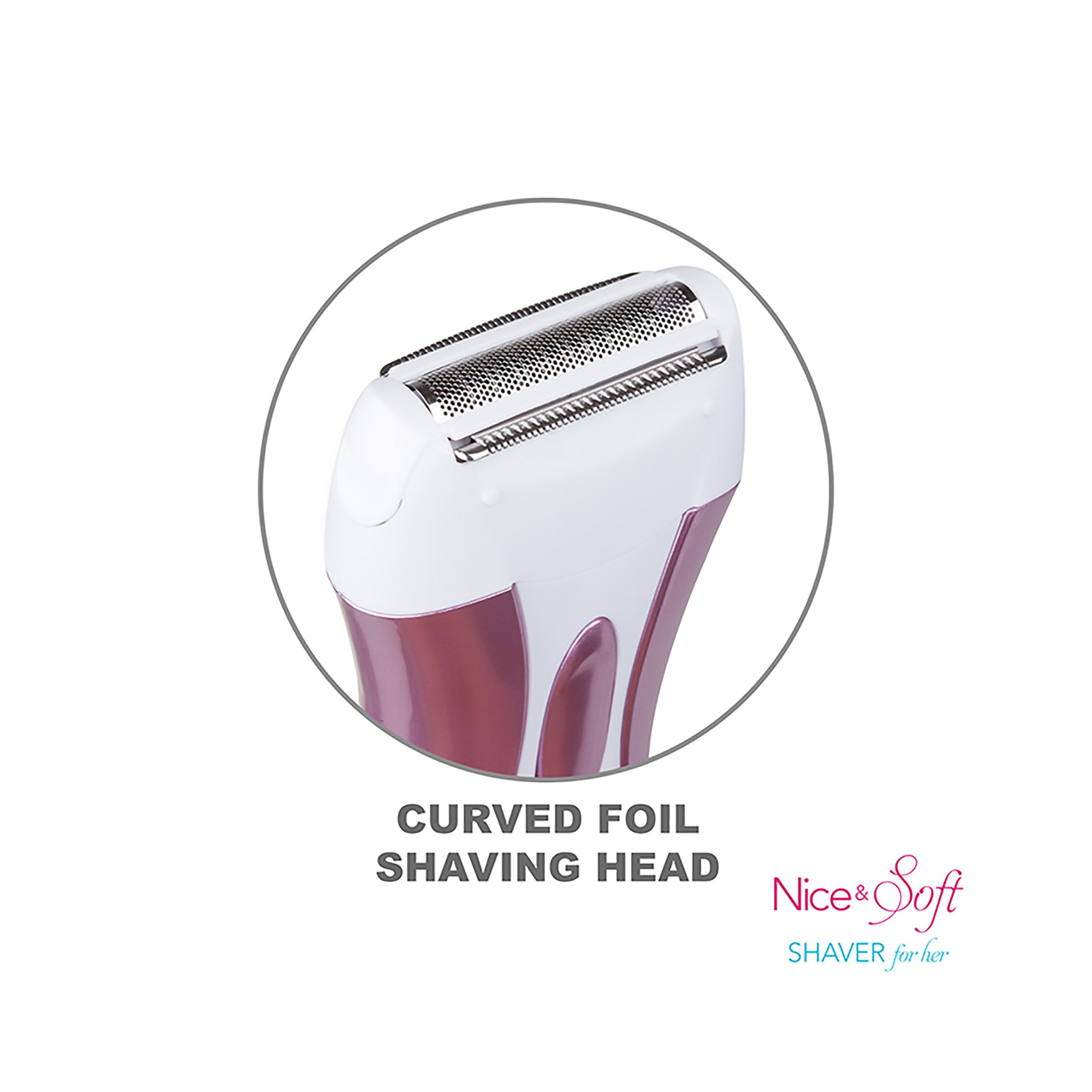 COBY Nice and Soft Shaver for Her