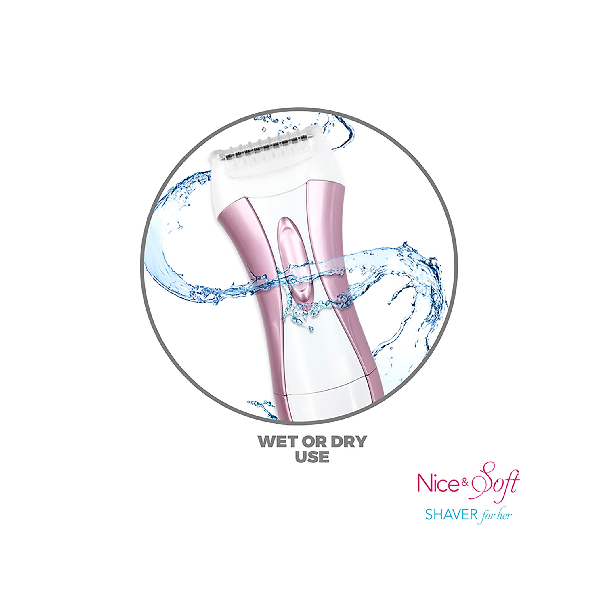 COBY Nice and Soft Shaver for Her