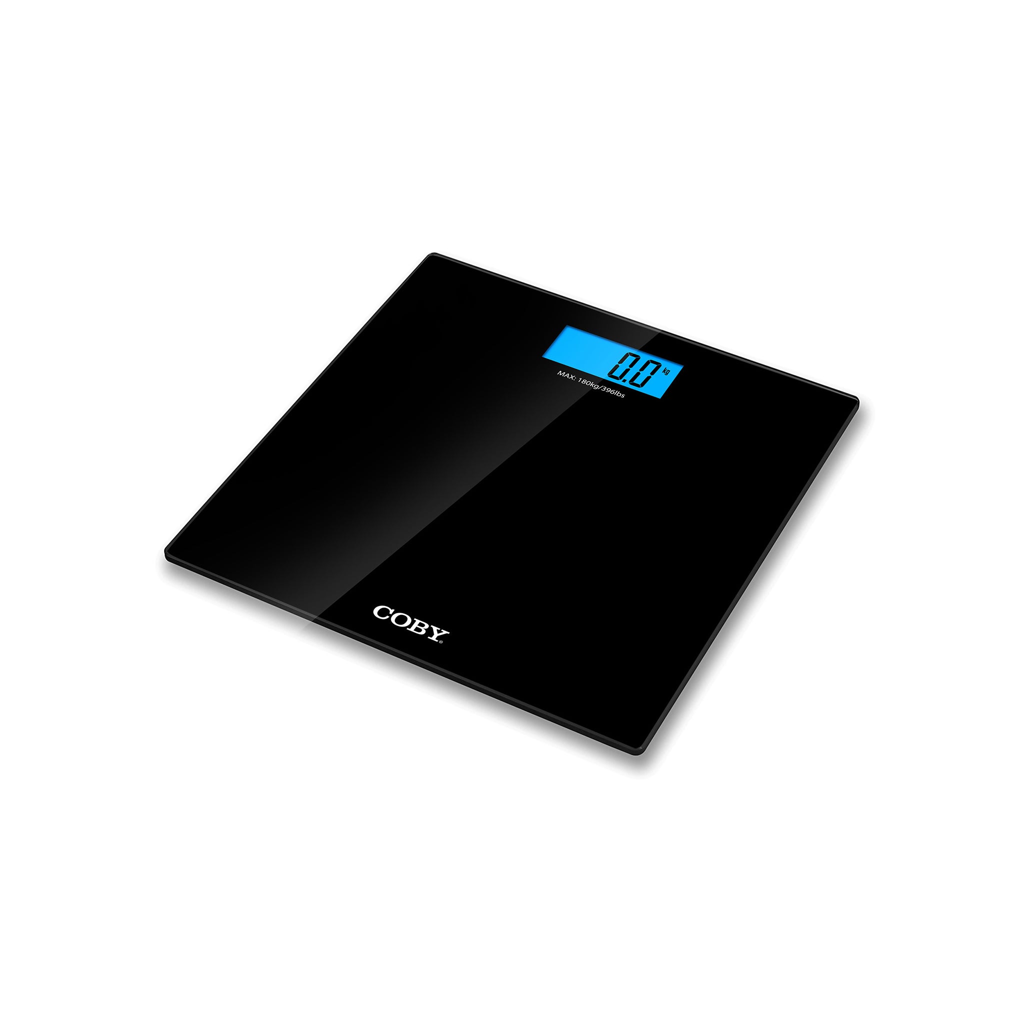 Digital Bathroom Scale with Blue