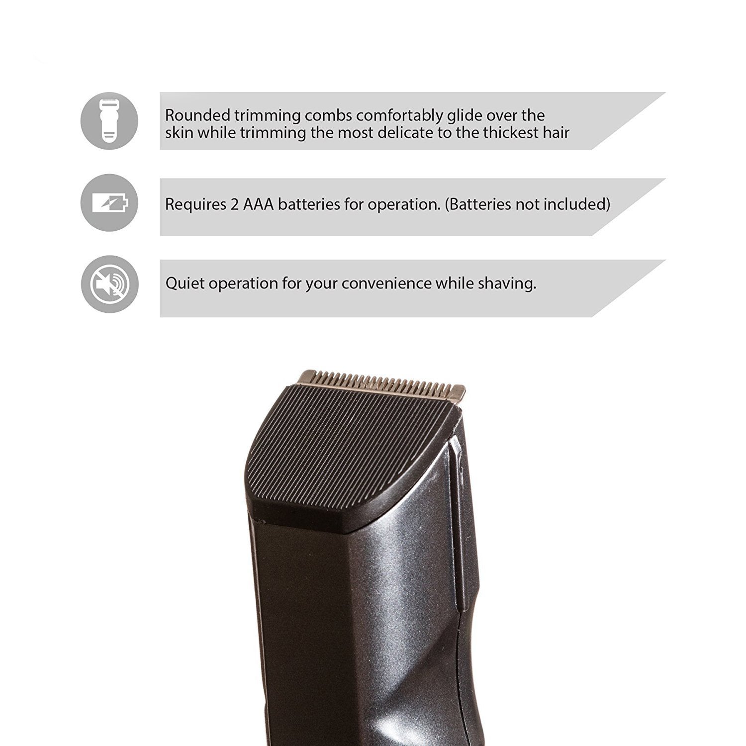 COBY MAX Series Battery Operated Hair & Body Groomer