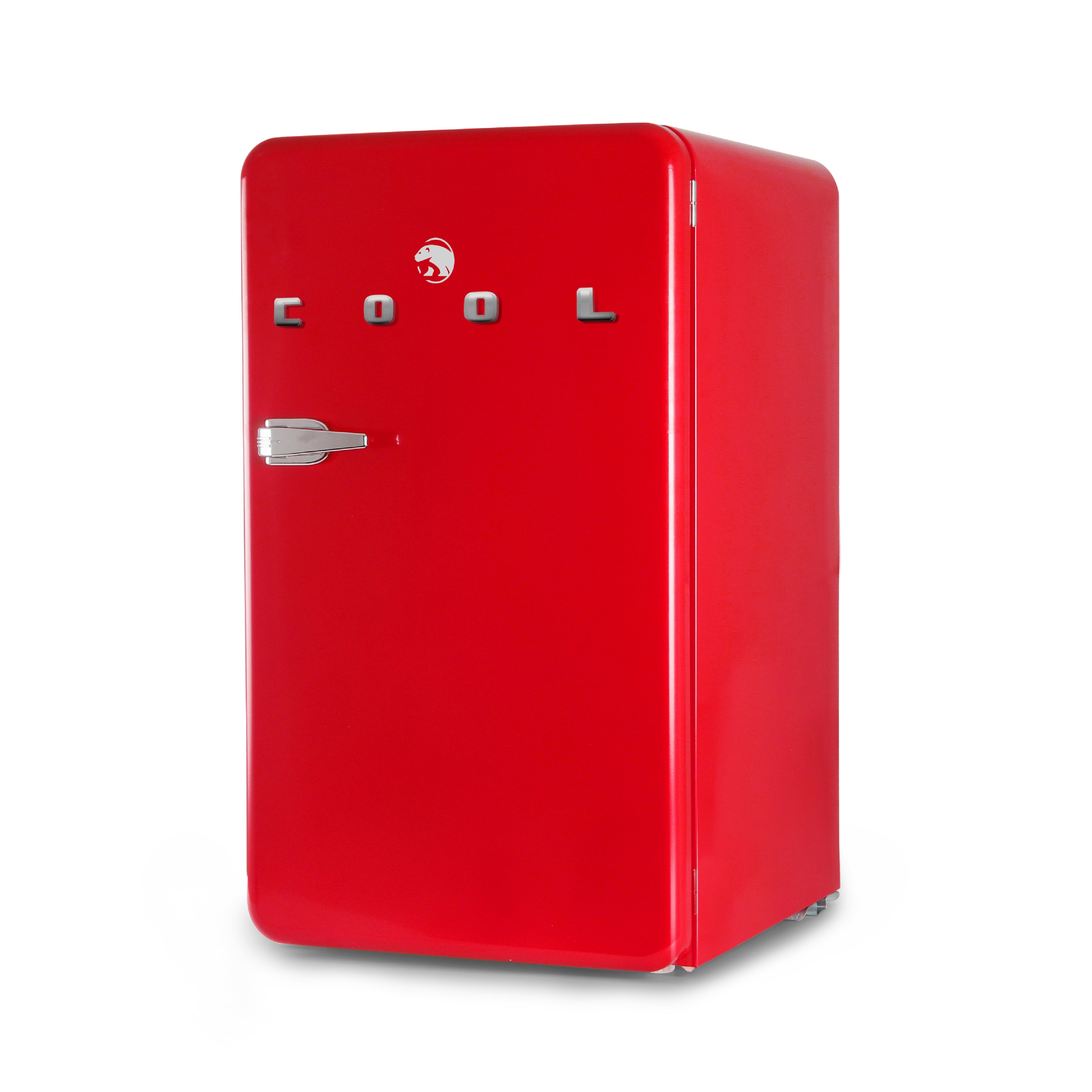 COMMERCIAL COOL Retro Refrigerator 3.2 Cu. Ft., Red