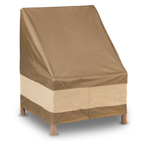 ANYWEATHER Waterproof Patio Chair Outdoor Cover for Rain, Snow, and Debris, Brown