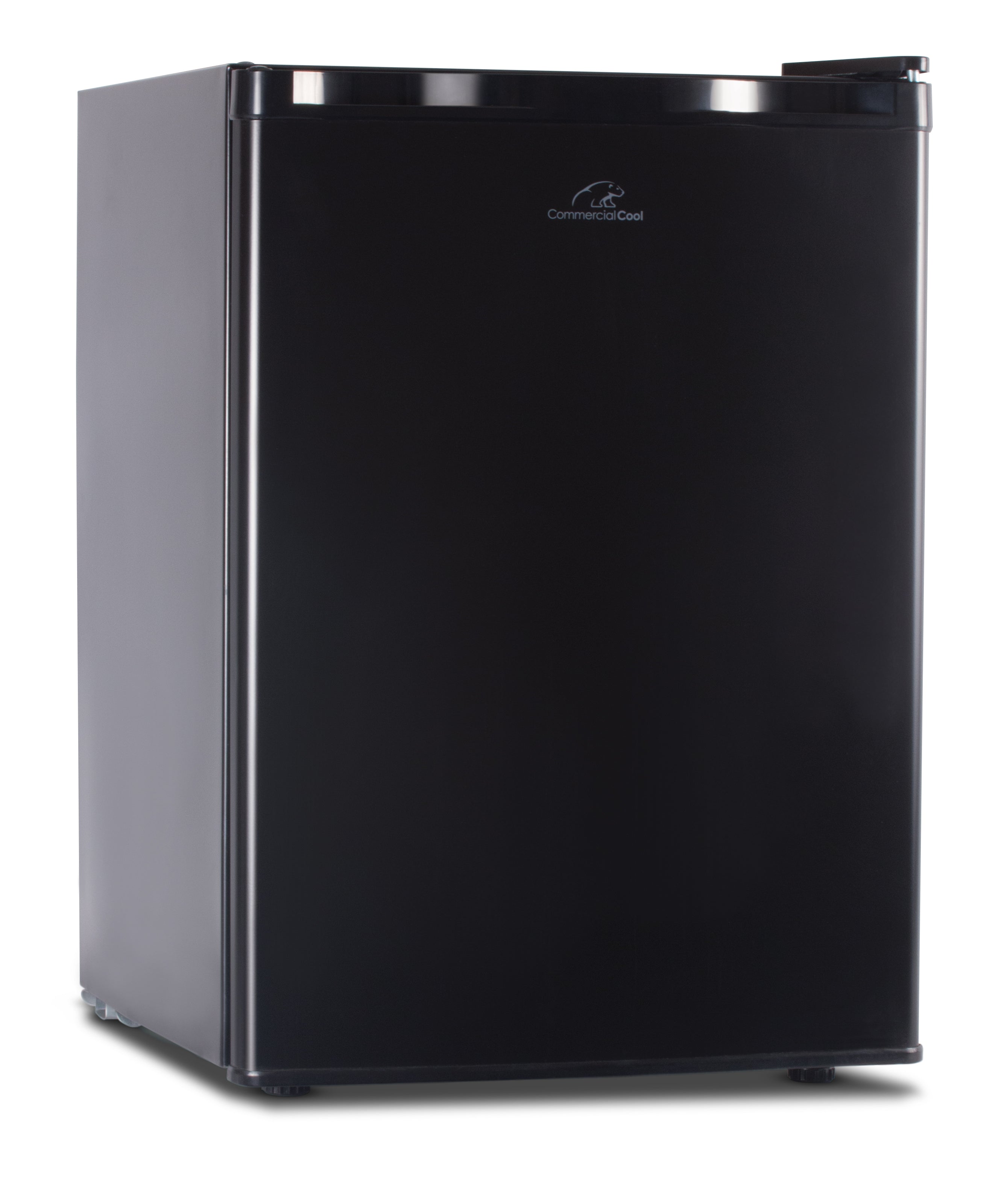 COMMERCIAL COOL Refrigerator and Freezer 2.6 Cu. Ft., Black
