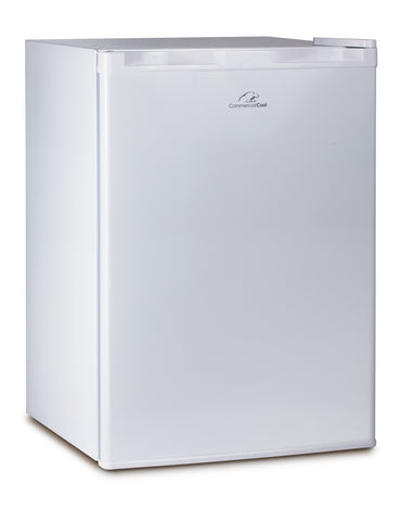 COMMERCIAL COOL Refrigerator and Freezer 2.6 Cu. Ft., White