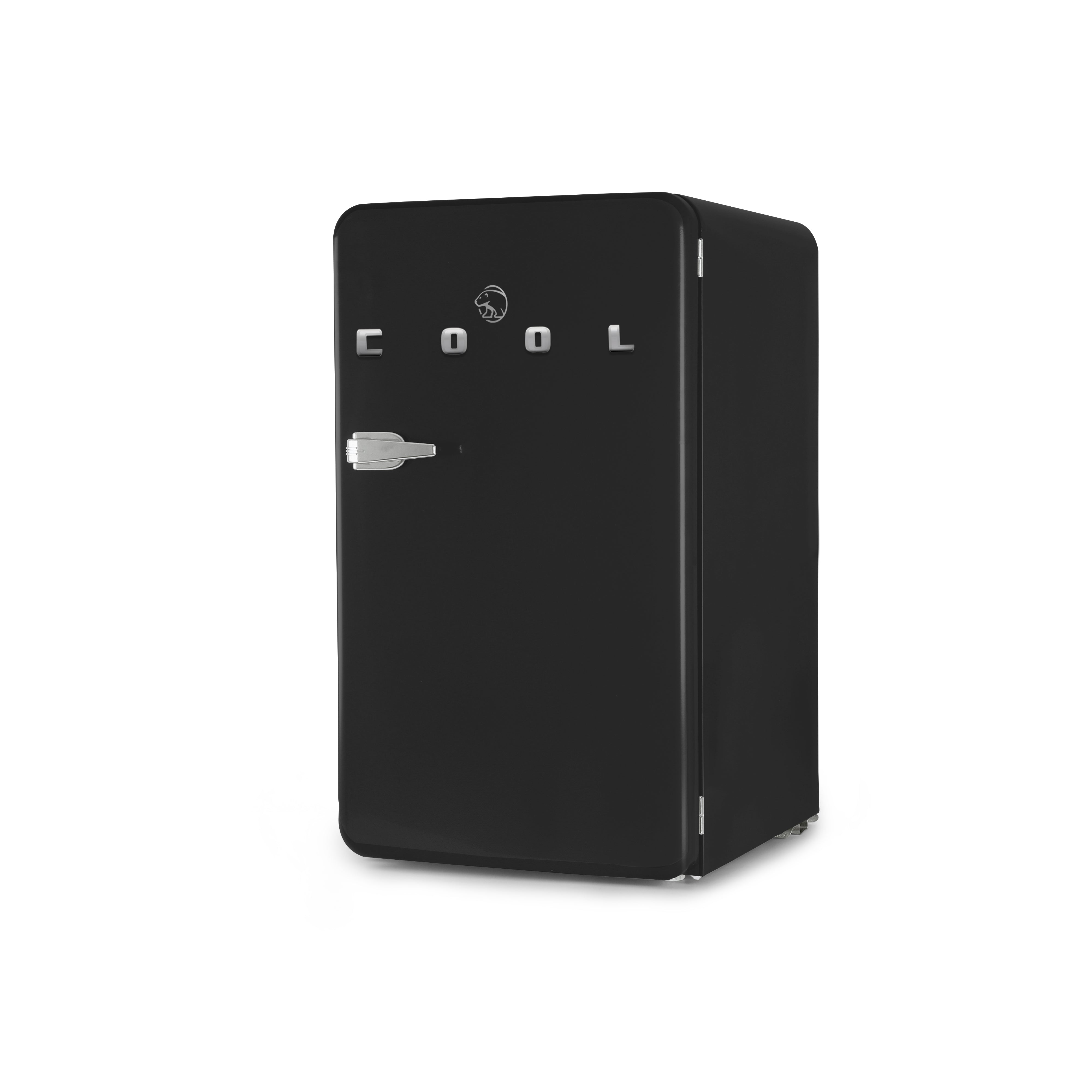 COMMERCIAL COOL Retro Refrigerator 3.2 Cu. Ft., Black