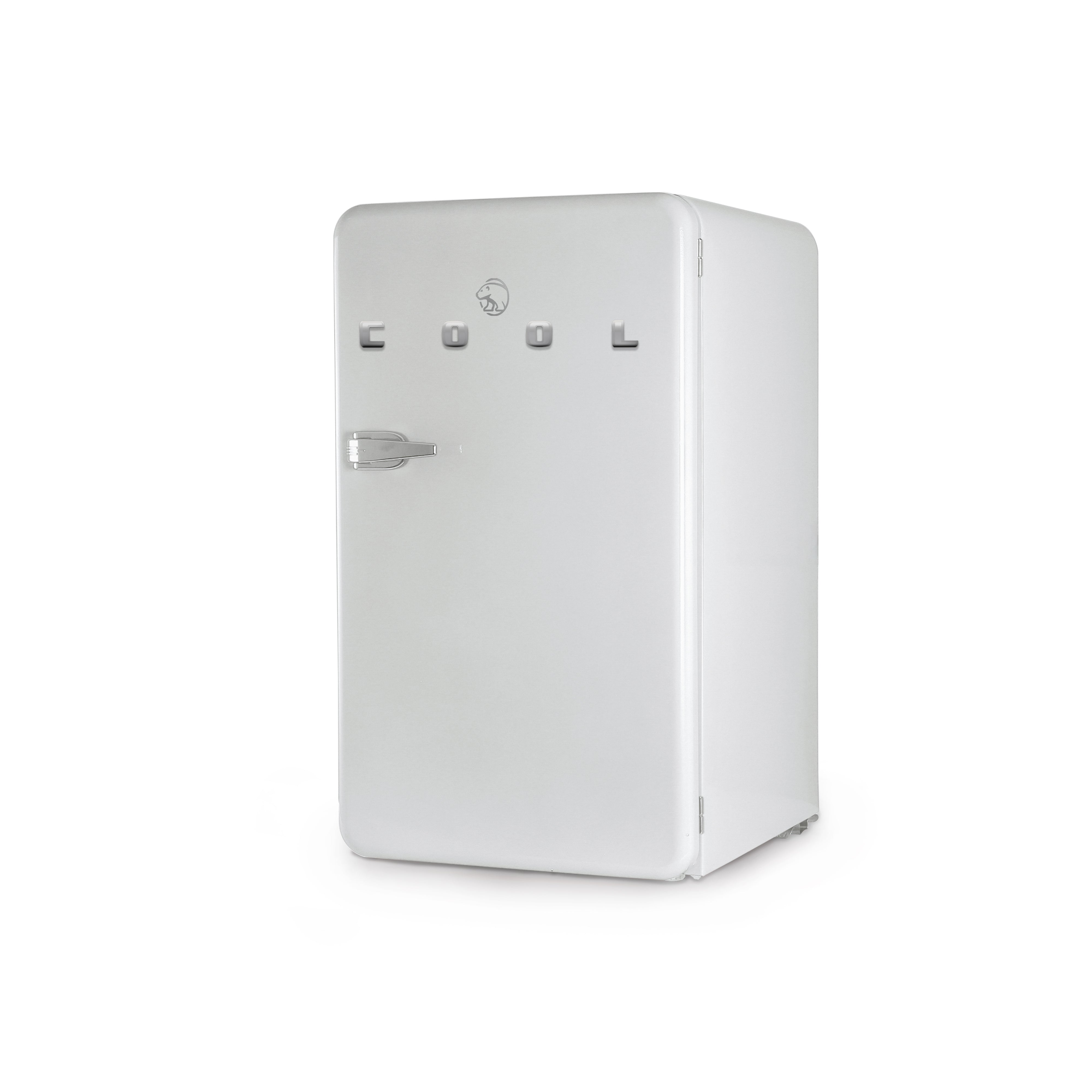 COMMERCIAL COOL Retro Refrigerator 3.2 Cu. Ft., White