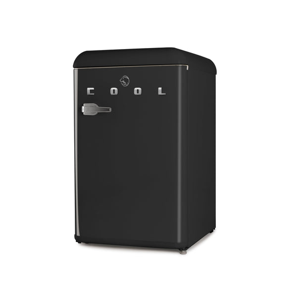 COMMERCIAL COOL Retro Refrigerator 4.0 Cu. Ft., Black – Coby