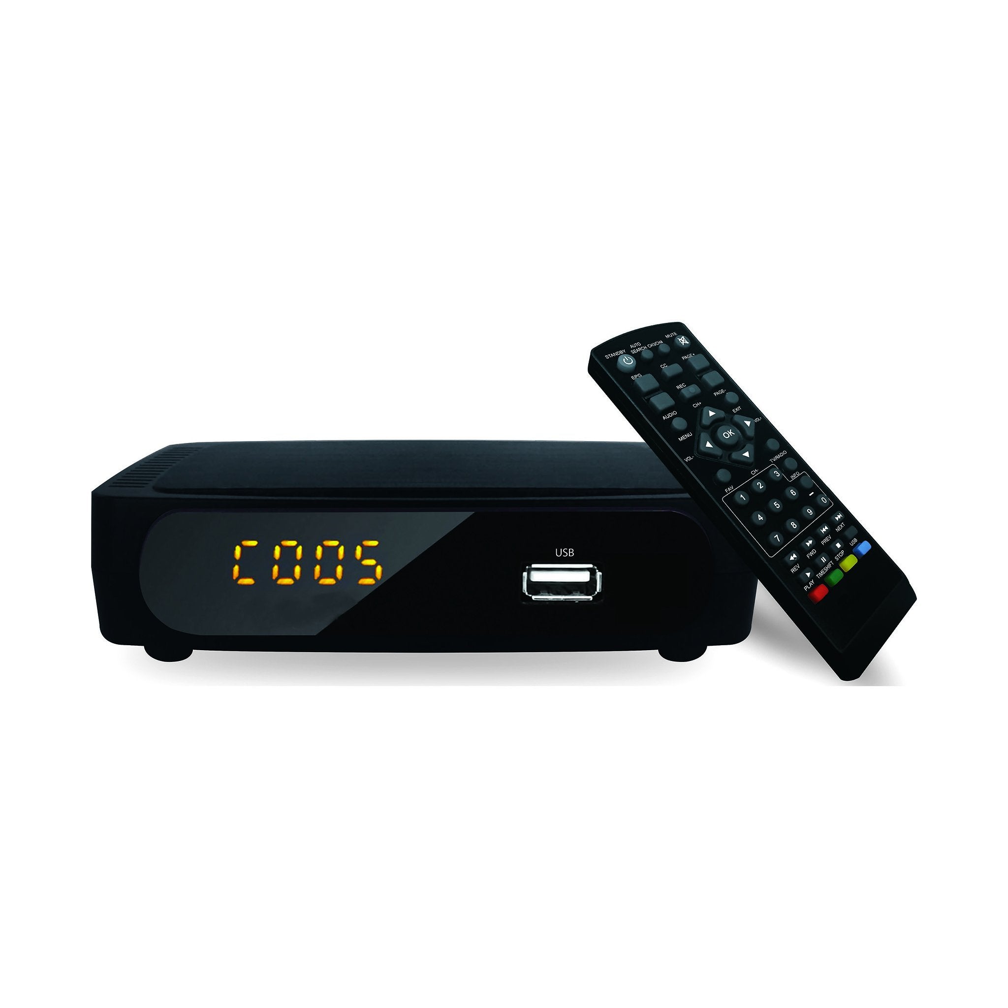 Decodificador Digital Coby Dtv - 600 Para Tv Analógico